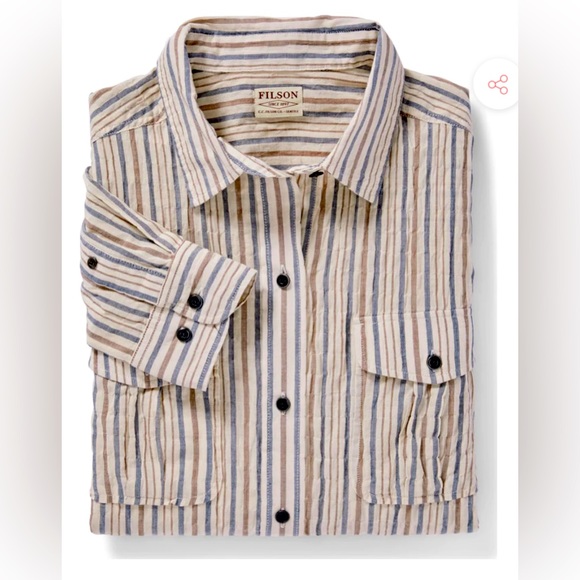 Filson Kadin Island Long Sleeve Shirt - Picture 1 of 5